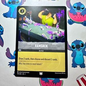 ransack 199/204 - uncommon — disney lorcana: first chapter